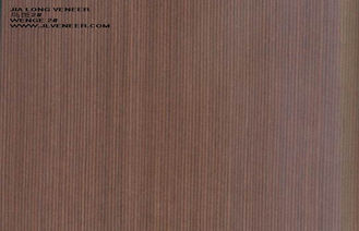 নির্মাণাধীন প্রকৌশলী Zebrano কাঠ ব্যহ্যাবরণ ওয়াল প্যানেলস কৃত্রিম
