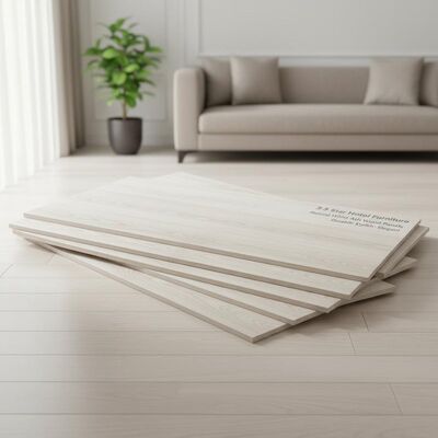 ৩-৫ তারকা হোটেল আসবাব প্রাকৃতিক সাদা অ্যাশ কাঠের প্যানেল 2500 640 মিমি টেকসই স্টাইলিশ এবং বাণিজ্যিক অভ্যন্তর জন্য মার্জিত