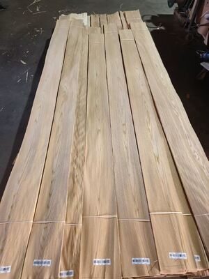 হোটেল সজ্জা এবং আসবাবপত্রের জন্য ০.৫ মিমি পুরুত্বের ব্রাউন এলম ক্রাউন কাট ভিনিয়ার